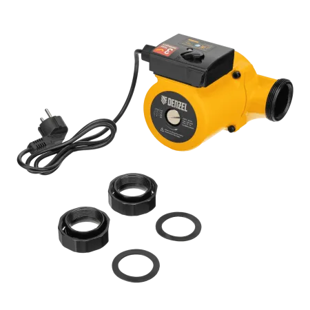 Циркуляционный насос DENZEL CP32-8, напор 8 м, 160 л/мин, 1 м кабель, монт. длина 180 мм