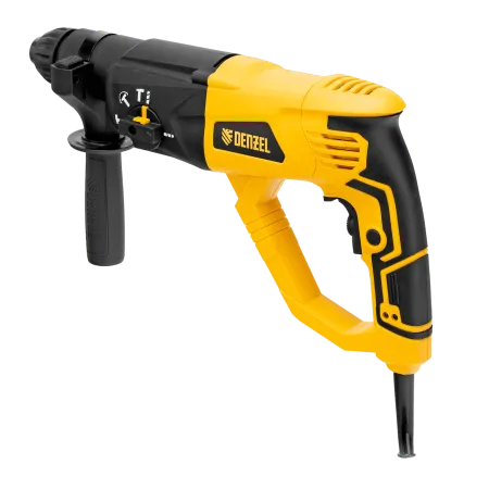 Перфоратор электрический DENZEL RH-1050-26, SDS-plus, 1050 Вт, 3.2 Дж, 3 плюс 1 режим