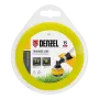 Леска для триммера DENZEL Flex Сord 96111, 2 мм x 15 м, звезда, блистер
