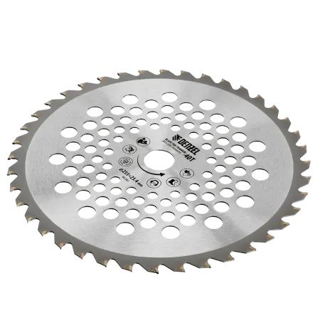 Диск для триммера DENZEL 255 х 25,4 40 зубьев