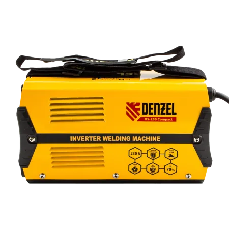 Аппарат инверторный дуговой сварки DENZEL DS-230 Compact, 230 А, ПВ 70%, 1.6-5 мм