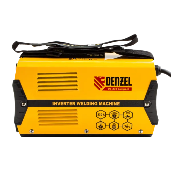 Аппарат инверторный дуговой сварки DENZEL DS-230 Compact, 230 А, ПВ 70%, 1.6-5 мм