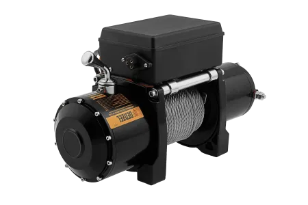 Лебедка автомобильная электрическая DENZEL LB- 2200, 2,2 т, 3,3 кВт, 12 В