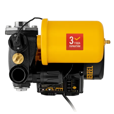 Насосная станция DENZEL PS500C, 500 Вт, напор 35 м, 2200 л/ч, ресивер 2 л, блок управления