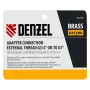 Переходник DENZEL 97273 с наружной резьбой G3/4-G1