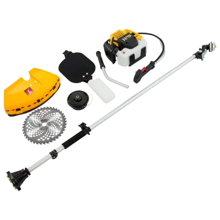 Триммер бензиновый DENZEL DT 33, 33 см3, 1.8 л.с, неразъемная штанга