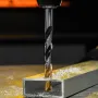 Сверло спиральное по металлу DENZEL 11 x 142 мм, Р6М5, Golden Tip, многогранная заточка