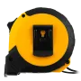 Рулетка DENZEL 8м х 25мм, двухкомп. корпус, кнопка-пауза