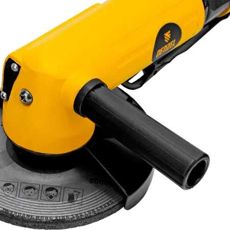 Пневматическая углошлифовальная машина DENZEL AG125, 11000 об/мин, 125 мм, 186 л/мин