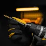 Сверло спиральное по металлу DENZEL 6,5 x 93 мм, Р6М5, Golden Tip, многогранная заточка