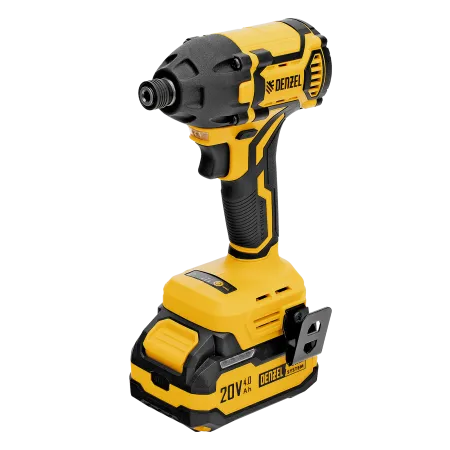 Винтоверт ударный аккумуляторный бесщет. DENZEL CIDH-BL-20-270, Li-Ion, 20 В