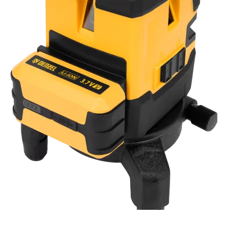 Лазерный уровень DENZEL LX 05 Red, 20 м, 635 нм, аккумулятор Li 5200 mAh, резьба 5/8