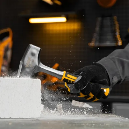 Кувалда DENZEL 1,5 кг, цельнометаллическая, двухкомпонентная рукоятка