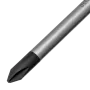 Отвертка DENZEL PH1х100 мм, S2, 3к рукоятка