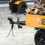 Прицеп для мотоблока DENZEL TT-500, оцинк., груз. 500 кг, рег. сцепка, колеса 4.00-10, в упаковке