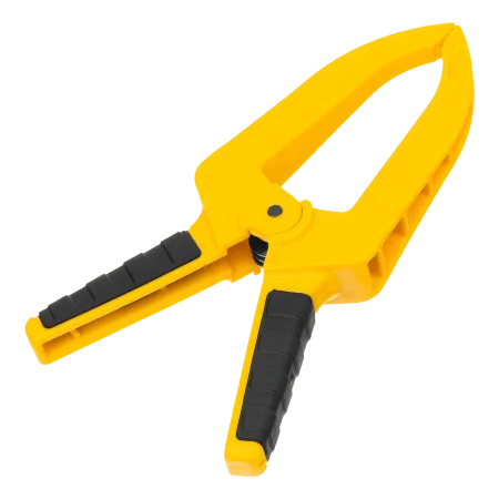 Струбцина клещеобразная DENZEL удлиненная 50 х 80 мм двухкомпонентные рукоятки