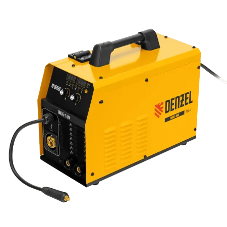 Аппарат инвертор. полуавтомат. cварки DENZEL IMIG-160 Synergy, 160 А, ПВ 60%, катушка 5 кг