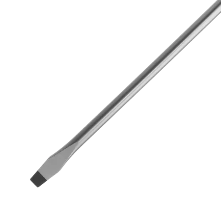 Отвертка DENZEL SL3х100 мм, CrV, трехкомпонентная рукоятка