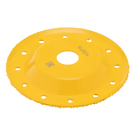 Чашка твердосплавная зачистная DENZEL, 125 мм, Наклонная, среднее зерно #16