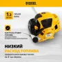 Триммер бензиновый DENZEL DTL-43, 43 см3, неразъемная штанга