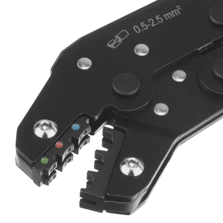 Клещи для обжима изолир. наконечников DENZEL НКИ и НВИ, разъемов РПИ, гильз ГСИ, 0,5 - 2,5 мм2