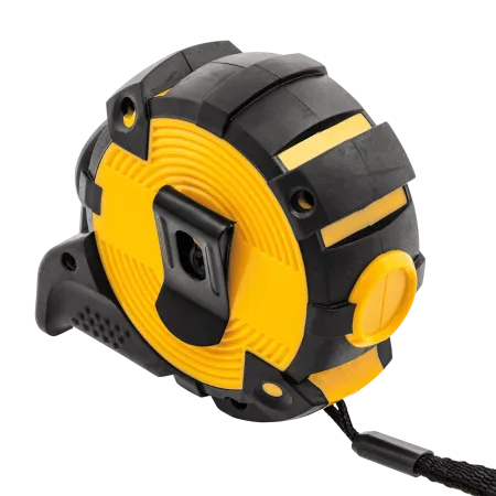 Рулетка DENZEL 31521 5м х 19мм, автоматич. фиксац., нейлон. покрытие, магнит. зацеп, двухстор. разметка