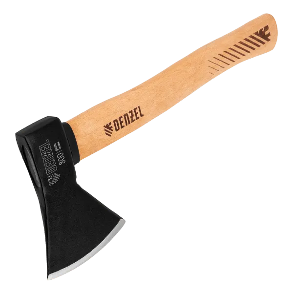 Топор DENZEL 800 г, кованый, буковое топорище