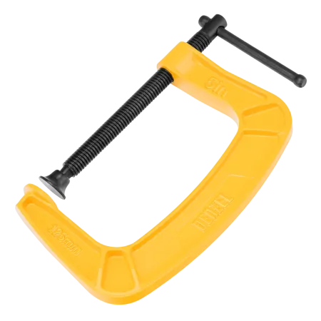 Струбцина DENZEL G-образная, усиленная, 125 мм