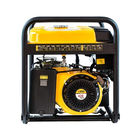 Генератор бензиновый DENZEL PS 80 E-3, 6.6 кВт, 400 В, 25 л, электростартер