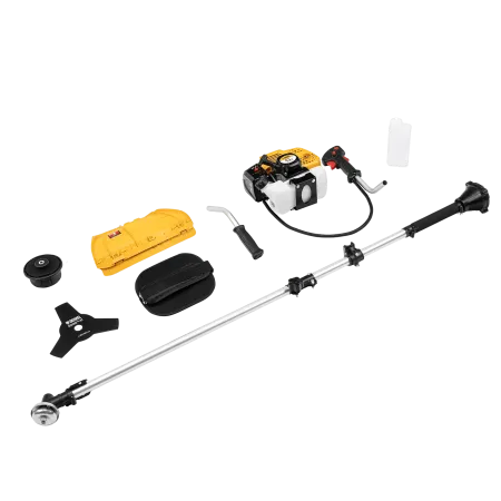 Триммер бензиновый DENZEL DTS-43S, 43 см3, разъемная штанга, состоит из 2 частей