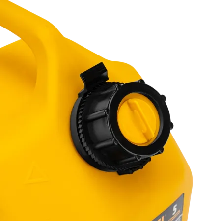 Пластиковая канистра DENZEL 53128, 5 л, для ГСМ, премиум