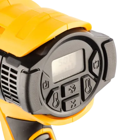 Фен технический DENZEL HG-2000E, 2000 Вт, 2 режима, LCD дисплей