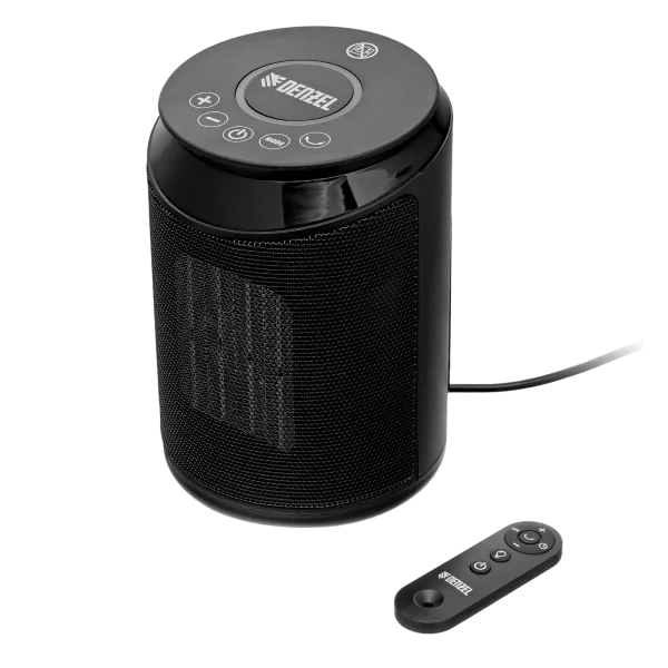 Тепловентилятор керамический DENZEL DTFC-2000X, 2 кВт, wi-fi, пульт, динамик, вращение, 3 реж.