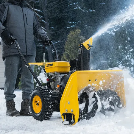 Снегоуборщик бензиновый DENZEL SB 560, 212 cc, ручной старт