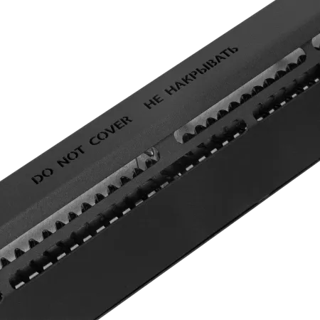 Конвектор электрический плинтусный DENZEL ATRIC-300, 230 В, 300 Вт, ТЭН, черный