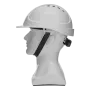 Каска защитная ударопрочная DENZEL ABS/PC, плавная регулировка, модель «Форвард» (К-05), белая