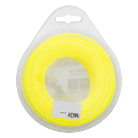 Леска для триммера DENZEL 96214 зубчатый квадрат, 2,4мм х 15м, FLEX CORD