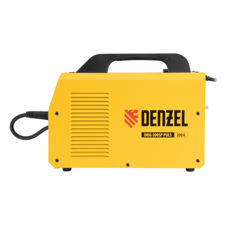 Аппарат инвертор. полуавтомат. cварки DENZEL IMIG-200SP Pulse, 200 А, ПВ 60%, катушка 5 кг