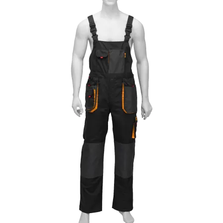 Полукомбинезон профессиональный рабочий DENZEL 65% полиэстер 35% хлопок, L