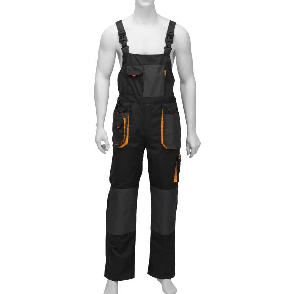 Полукомбинезон профессиональный рабочий DENZEL 65% полиэстер 35% хлопок, L