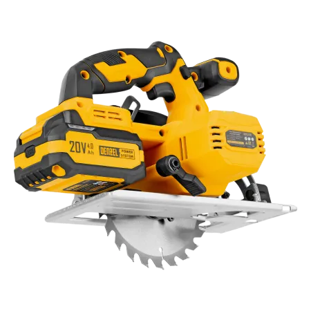 Пила циркулярная аккумуляторная DENZEL CCSH-20-165, 165 мм, Li-Ion, 20 В