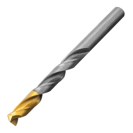 Набор сверл по металлу DENZEL, 1-10 мм, Р6М5-TiN, Golden Tip, 10 шт