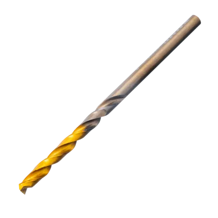 Набор сверл по металлу DENZEL, 1-10 мм, Р6М5К8-TiN, Golden Tip, 19 шт