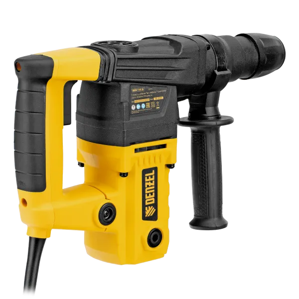 Перфоратор электрический DENZEL RHVB-1100-26, SDS-plus, 1100 Вт, 4 Дж, 4 реж.