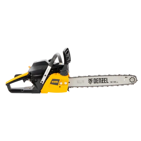 Пила цепная бензиновая DENZEL DGS-5218, шина 45 см, 3.5 л.с, шаг 0.325, 72 звена