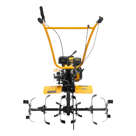 Мотоблок DENZEL DPT-370S, 7 л.с., ремен.сцеп, фрез 3х4, ШОМ, передачи 3В/1Н