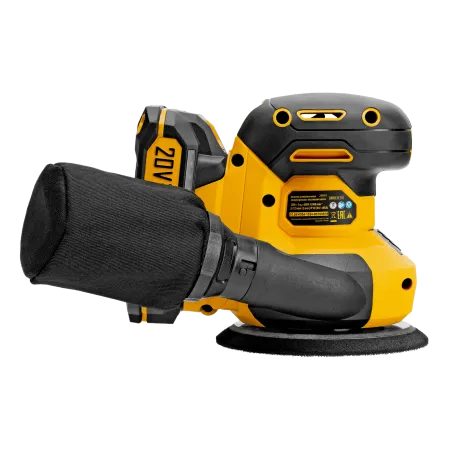 Машина шлифовальная эксцентриковая аккумуляторная DENZEL CROSH-20-125, Li-Ion, 20 В
