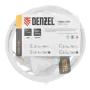 Шнур сетевой Energy Series DENZEL, ПВС, 1,5 м, 2 x 1 мм, с неразборной вилкой, белый