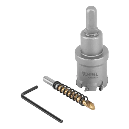 Коронка по металлу DENZEL 724009, 30 мм, твердосплавная