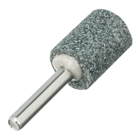 Шарошка абразивная DENZEL цилиндр, 19 x 25 мм, для дрели, хвостовик d6 мм, 63С